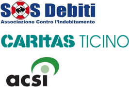  ACSI Associazione consumatrici e consumatori della Svizzera Italiana  SOS Debiti Caritas Ticino 